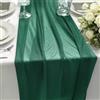 HiBeauty PRO Runner da Tavolo in Chiffon Verde Scuro, 70 x 300 cm, 1 Pezzo, Runner da Tavolo in Tessuto per Decorazione da Tavolo, Decorazioni da Matrimonio, Decorazioni da Tavolo per Compleanni, Baby Shower