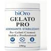 BIORO GELATO PRO biOro - Addensante Stabilizzante Naturale per Gelato | Neutro 100% Vegetale | Senza Additivi - Vegan, No OGM, Senza Glutine | Per Gelati Cremosi e Professionali - 250 g