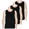 Intocco Canotte Uomo 100% Cotone Made in Italy - Multipack 3 Pezzi, Intimo Uomo Traspirante e Morbido, Lavorazione Artigianale, Alta Qualità e Comfort Duraturo (L, Bianco)