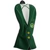 Alvinlite Coprimazza da golf in pelle verde per driver/fairway/ibrido #1#3#5#UT (5#) golf