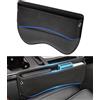 Xibao Accessori Auto Interni,Scatola Portaoggetti per Seggiolino Auto in PU Contenitore per Sedili Auto,Adatto per il Fissaggio di Passaruota,Rivestimenti del Bagagliaio,Cofani Motore e Sottoscocca