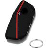 ATFIGII COVER CHIAVE COMPATIBILE CON BMW X1 Msport X2 X5 G05 M60i X5M X6 X7 740i X3 M50 540i 2024 2025 2026 CUSTODIA COVER CASE SILICONE COVER CASE A NERO ROSSO