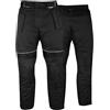 German Wear - Pantaloni da Uomo per Moto Cordura, Nero, 58 EU