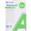 Convatec Italia Convatec Aquacel AG+ Extra Medicazione in Hydrofiber e Ioni Argento Intessuta Lyocel 20X30 CM 5 Pezzi pz tessuto non