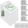 AVAENZO 18 Sacchetti Compatibili con Aspirapolvere Vorwerk Folletto vk135 vk136 FP135 FP136, 4 Filtri motore 18 Profumi