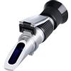 XRCLIF Brix rifrattometro 0 ~ 90%, rifrattometro portatile dello zucchero, misuratore di misurazione Brix ad alta precisione con ATC per frutta, bevande e succhi, miele, sciroppo d'acero