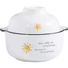 TuYines Ramen Bowl Set di ciotole in ceramica con coperchio,Ciotola per pasta,Ciotola per cereali con coperchio,Ciotola per cereali, zuppa, stoviglie asiatiche microonde e lavastoviglie