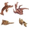 GUOYOU 4 Pezzi Piccoli Legni Naturali per Acquari Decorazioni Naturali per Acquari per Acquario Paludari e Terrari Bacini Rettili per Rettili Decorazioni in Legno Legni Naturalis e Rami