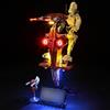 BRIKSMAX Kit di luci per Lego 75428 Battle Droid con STAP - Illuminazione a LED compatibile con Lego Star Wars Building Set - Non include il set di modelli