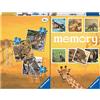 Ravensburger - Savana, Memory® 48 Carte + 3 Puzzle Bambino da 25/36/49 pezzi, 4+ Anni