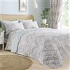 Dreams & Drapes Tende in stile giacobino - verde - larghezza 66 x lunghezza 72 cm (168 x 183 cm) - motivo floreale damascato - include 2 fermatende - stile marocchino boho per camera da letto e
