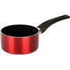 Sitram 712385 - Casseruola in alluminio pressato CHERRY Ø 14 cm, rivestimento antiaderente, colore rosso metallizzato, tutti i piani cottura inclusi induzione
