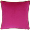 furn. Paoletti Collezione Meridian Signature 55X55 C/C HPNK, Poliestere, Hot Pink/Lime Green, 55x55cm