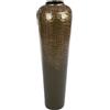 GILDE Vaso Whisper, in metallo, altezza 95 cm x diametro 30 cm, colore beige/oro
