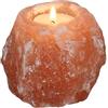 Himalaya Salt Dreams Sale Cristallo portacandela Rock ca. 500 G, Natural Shape G, Cristallo di Sale, Arancione, 9,4 x 9,4 x 6,5 cm