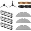 DREAME Kit Accessori di Ricambio Originali per Robot Aspirapolvere Lavapavimenti Dreame D20, Include x1 HyperStream DuoBrush, x2 Spazzole Laterali, x3 Filtro Antipolvere, x3 Panni Mop