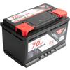 Cilli Batteria Auto da 70AH 600A 12V polo positivo destro cassetta L3B
