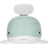 Kindsgut vasino, wc per bambini, design a forma di balena e colori tenui, per l'addestramento al bagno, acquamarina