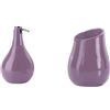 Gedy Adelaide Dosasapone, Misure e Peso: 17X10,2X10,2 CM & 0,2 kg, capacità del portasapone 420 ml, Dispenser Sapone Bagno in Ceramica, Unica & Adelaide Bagno, Misure e Peso: 13X9,8X9,8 CM & 0,27 kg