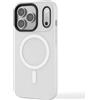 N NEWTOP 2in1 Cover CV57 Compatibile per Apple iPhone 17 PRO MAX, Custodia TPU Gel Silicone Flessibile Morbida Rigida Case Posteriore Protezione Fotocamera Anti Urto Guscio Scocca Colorato (Nero)
