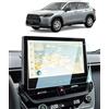 BIXUAN Pellicola protettiva per navigazione, 10,5 pollici, compatibile con Toyota Corolla 2022-2025 Touring Sports Cross SUV pellicola protettiva trasparente 9H antigraffio Gla GPS Navi