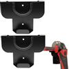 tolltool Supporto da parete per smerigliatrice angolare - Supporto Flex universale per smerigliatrice angolare, supporto per attrezzi per officina e garage, stabile supporto da parete per smerigliatrice