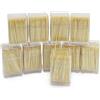 com-four® 4500x Stuzzicadenti in Legno, stuzzicadenti per l'uso Quotidiano