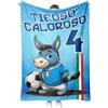 Generico StudioPixelStore Coperta di Pile,Plaid per Divano e Letto Singolo 100 x 160 Cm con Stampe Squadre Serie A - Copertina Stampe Squadre Calcio ideale per Regalo di Natale , Gadget (Tifosi Napoli)