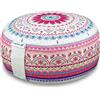 Bine Brändle Mandala, cuscino da meditazione, cuscino da yoga, cuscino da pavimento, altezza della seduta ideale 15 cm, cuscino interno con imbottitura in farro regolabile, certificato GOTS,