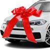 URHELP Fiocco rosso gigante, 76 cm / 30 pollici, fiocco regalo, grande fiocco regalo, fiocco per auto, riutilizzabile, decorazione per feste di compleanno, auto, matrimonio, feste