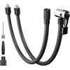 LEXIN 2 PCS Tubo in Gomma per Gonfiaggio, Tubo Gonfiaggio Pneumatici, Tubo Flessibile per Rivestimento Pneumatico da 15,8 Pollici per Pompa ad Aria elettrica P5/P4