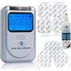 axion Elettrostimolatore TENS axion + spray di contatto + elettrodo speciale collo + 4 elettrodi 5 x 5 cm | STIM-Pro Comfort | Antidolore mediante elettrostimolazione | Dispositivo medico certificato
