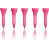 Zivisk Tee Golf Legno 38mm, 100 Pezzida Tee da Golf in bambù (Rosa)