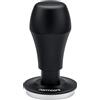 Normcore Pressino per caffè V4.1 da 51,5 mm con feedback sonoro a scatto, manomissione caricato a molla con base piatta adatto a macchina a leva La Pavoni, manico in alluminio anodizzato, nero
