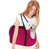 PETCUTE Trasportino Cane e Gatti Borsa per Cane Borsa da Trasporto per Cani traspirante Borsa da Viaggio per Animali Domestici