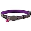 Rogz Catz - Collare per gatti notturni, colore: Viola