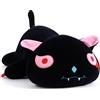 Yeqivo Animale di peluche gatto, cuscino giocattolo di peluche gatto carino, animale di peluche gatto morbido, giocattolo di peluche kawaii (30CM,Gatto Pipistrello)