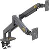 Fiber Novelty Supporto da tavolo con molla a gas per 2 schermi LCD da 22-32 pollici con VESA max. 100 x 100 mm, fino a 15 kg (x2)