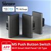 SONOFF M5 SwitchMan Smart Wall Switch 120 tipo interruttore a pulsante 1/2/3 Gang Smart Home Wall Panel APP supporto telecomando R5