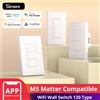 SONOFF M5 Matter WiFi Smart Wall Switch Il telecomando per casa intelligente funziona con Apple Home Alexa Google Assistant Alice