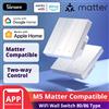 SONOFF M5 Matter Smart Wall Switch Tipo 80/86 Interruttore a pulsante 1/2/3 Gang Interruttore Telaio Funziona con Alexa Google Apple Home Alice