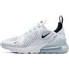 Nike Air Max 270 Scarpe da Ginnastica Femmina White/Black/White 35.5