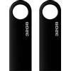 lUCKGOOD886 Chiavetta USB 32 GB, 2 Pezzi Mini Pen Drive 64 Giga Portatile USB Key Pennetta USB 32GB per PC, Laptop, ecc (Nero*2PCS)