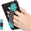 MoKo Cinturino di Sicurezza per 6-8 Kindle eReaders Fire Tablet - Kobo/Voyaga/Lenovo/Sony Kindle E-Book Tablet, Cinturino da Mano Versatile ad Alta Elasticità Supporto Antiscivolo, Gemma Verde