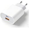 AOKUTDA Caricatore USB C,Presa 25W Ricarica Rapido for iPhone 17 16 15 14 13 12 11 Pro/Pro Max/Plus,SE XS XR 8 7 6S Plus Mini SE,Samsung Galaxy S25 S24 S23,Spina USBC Alimentatore Muro Carica Spinotto
