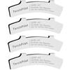 TerchPilet 4pcs Bike Disc Brake Pads & Rotor Alignment Tool -304 Stainless Steel-Bicycle Disc Brake Gap Regulator Adjust Spacer for All MTB Road BMX Bike