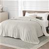 Bedsure Coperta in Pile Morbida - Plaid Divano Premium Caldo e Soffice, Coperta da Divano e Letto, Plaid Copridivano e Coperte Pile Accogliente e Traspirante, XL 150x200 cm, Beige