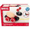 Brio - Formica Trainabile in Legno, Giochi Educativi, Giocattolo, Idea Regalo per Bambino e Bambina 12+ Mesi
