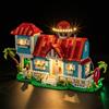 GEAMENT Set di Luci LED Compatibile Con LEGO Disney Casa sulla spiaggia di Lilo e Stitch (Beach House) 43268 (Modello di mattoncini non incluso)