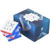 Bukefuno GAN460 M V2 UV 4x4 Cube Puzzle Stickerless | 460 M UV 4x4 Speed Puzzle Magnetico | GAN460 V2 Cube (versione magnetica, Stickerless)